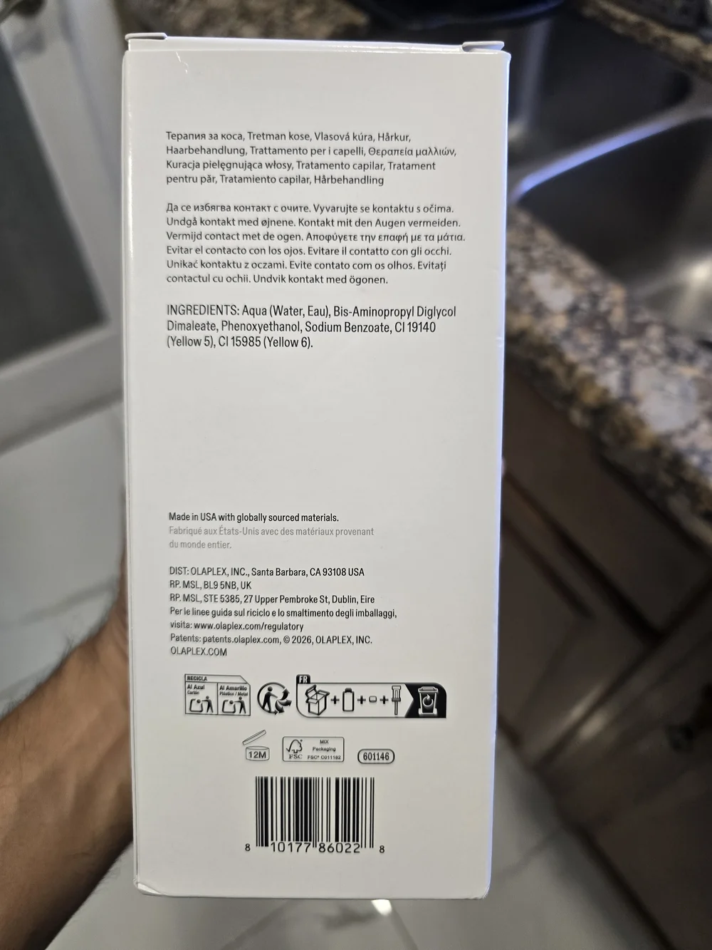Olaplex No.1 Bond Multiplier - Professional Strength 17.7 Oz